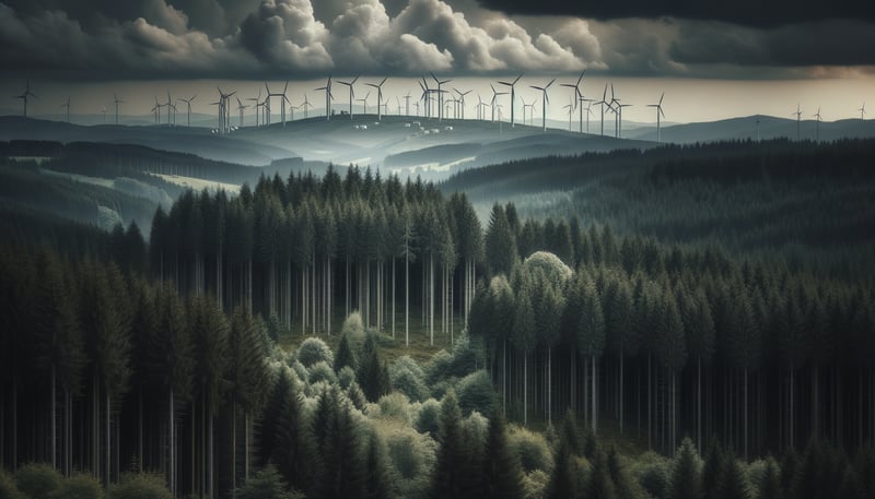 Windkraftausbau: Zerstörung der Natur unter dem Vorwand des Klimaschutzes?